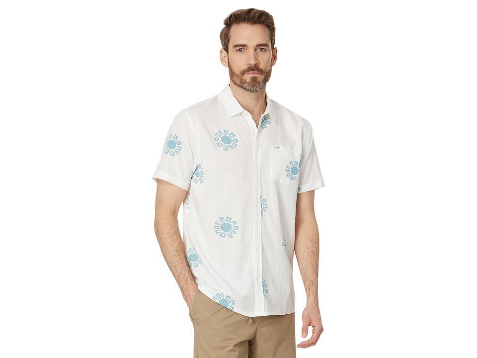 O'Neill O'Riginals Eco Standard Short Sleeve Woven (Natural) Men's Clothing Product Image