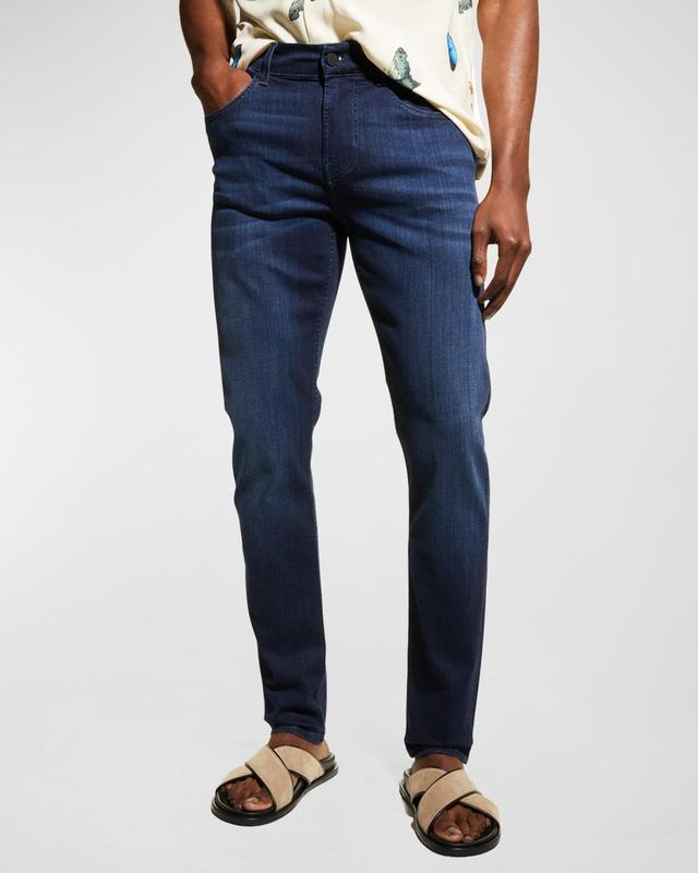 7 For All Mankind Slimmy Luxe Performance Plus Slim Fit Tapered Jeans Product Image