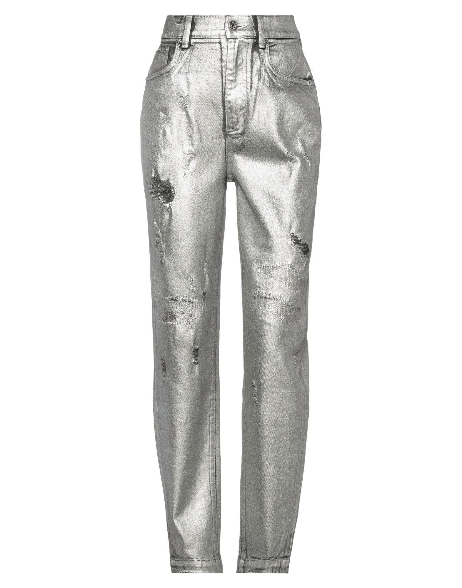 Jeans In Silver Product Image