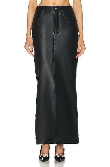 Balenciaga Maxi Skirt in Black Product Image