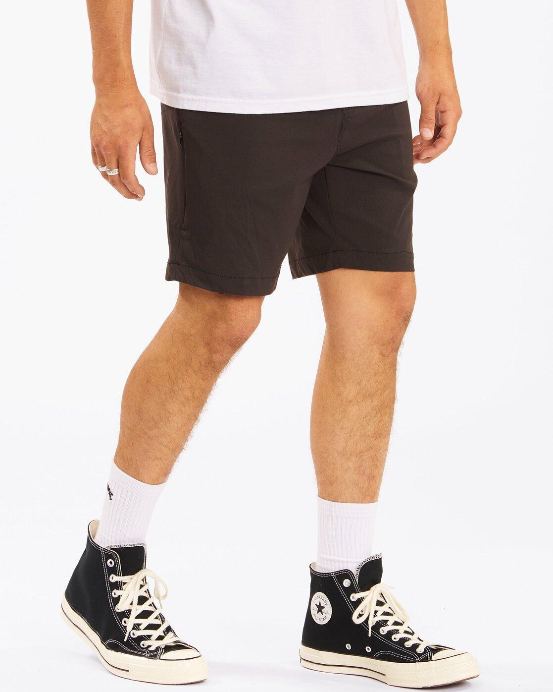 A/Div Surftrek Plus 19" Shorts - Black Male Product Image