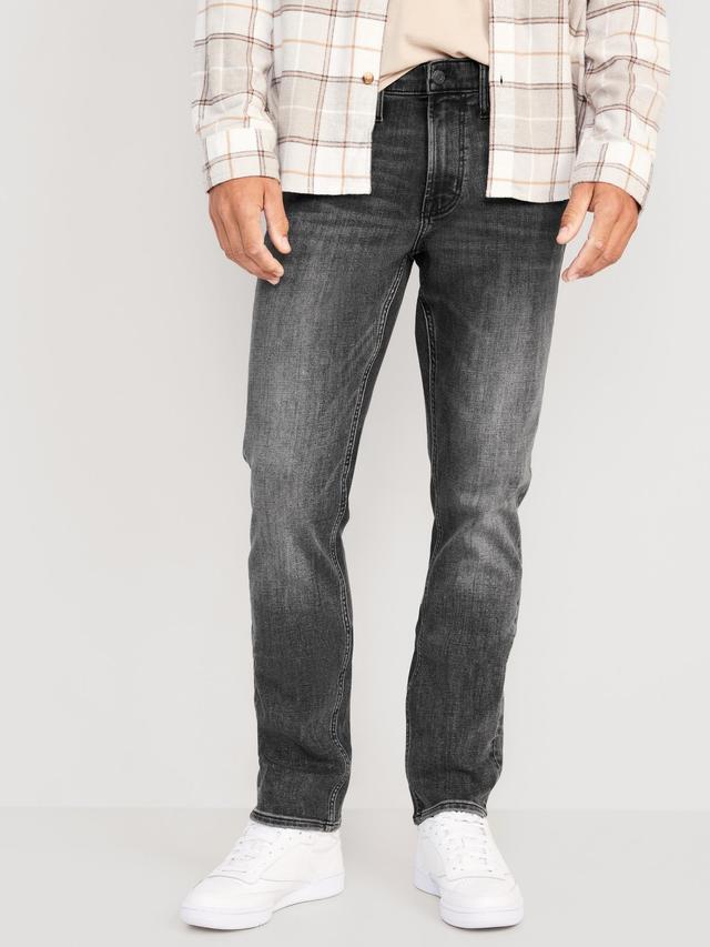 Slim 360 Tech Stretch Performance Gray Jeans Product Image