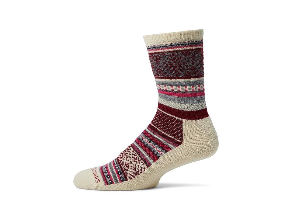 Smartwool Everyday Fair Isle Sweater Crew Socks (Natural) Men's No Show Socks Shoes Product Image