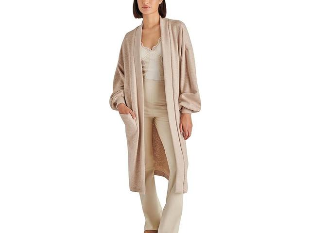 Steve Madden Marla Coat (Oatmeal) Women's Clothing Product Image