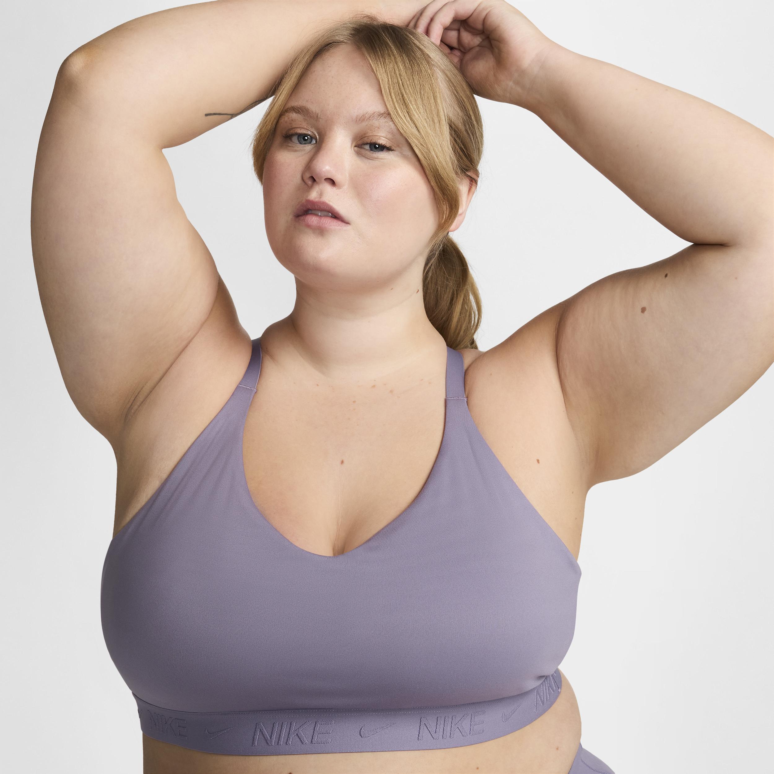 Nike Womens Indy Light Support Padded Adjustable Sports Bra (Plus Size) Product Image