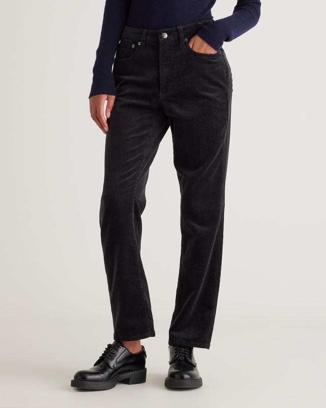 Organic Stretch Corduroy Straight Leg Pant Product Image