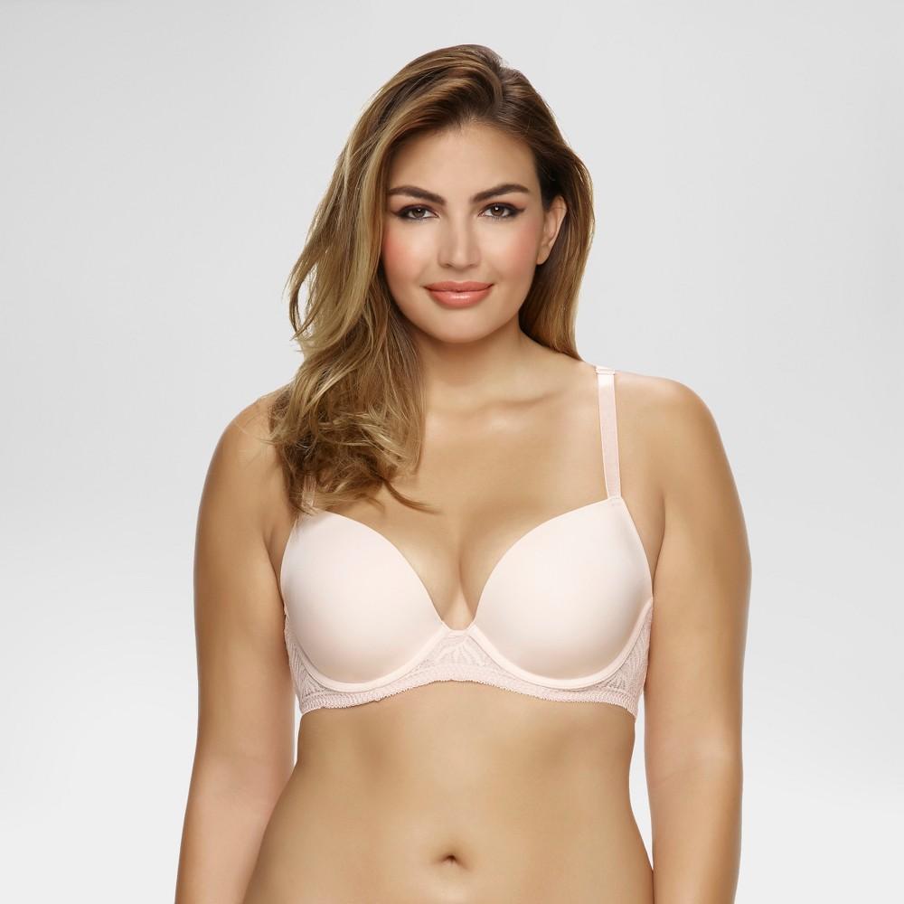 Paramour Womens Carolina T-Back Bra - Buff Beige 32C Product Image