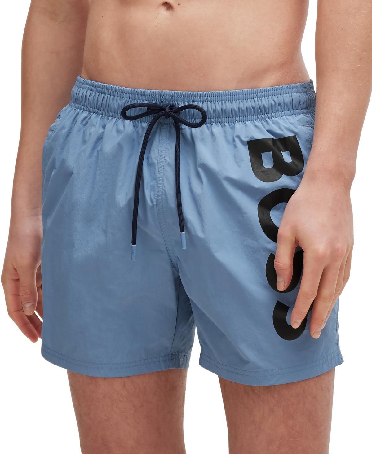 Boss by Hugo Boss Mens Quick-Dry Poplin Swim Shorts Product Image