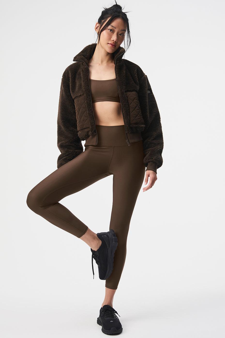 Sherpa Edge Bomber - Espresso Female Product Image