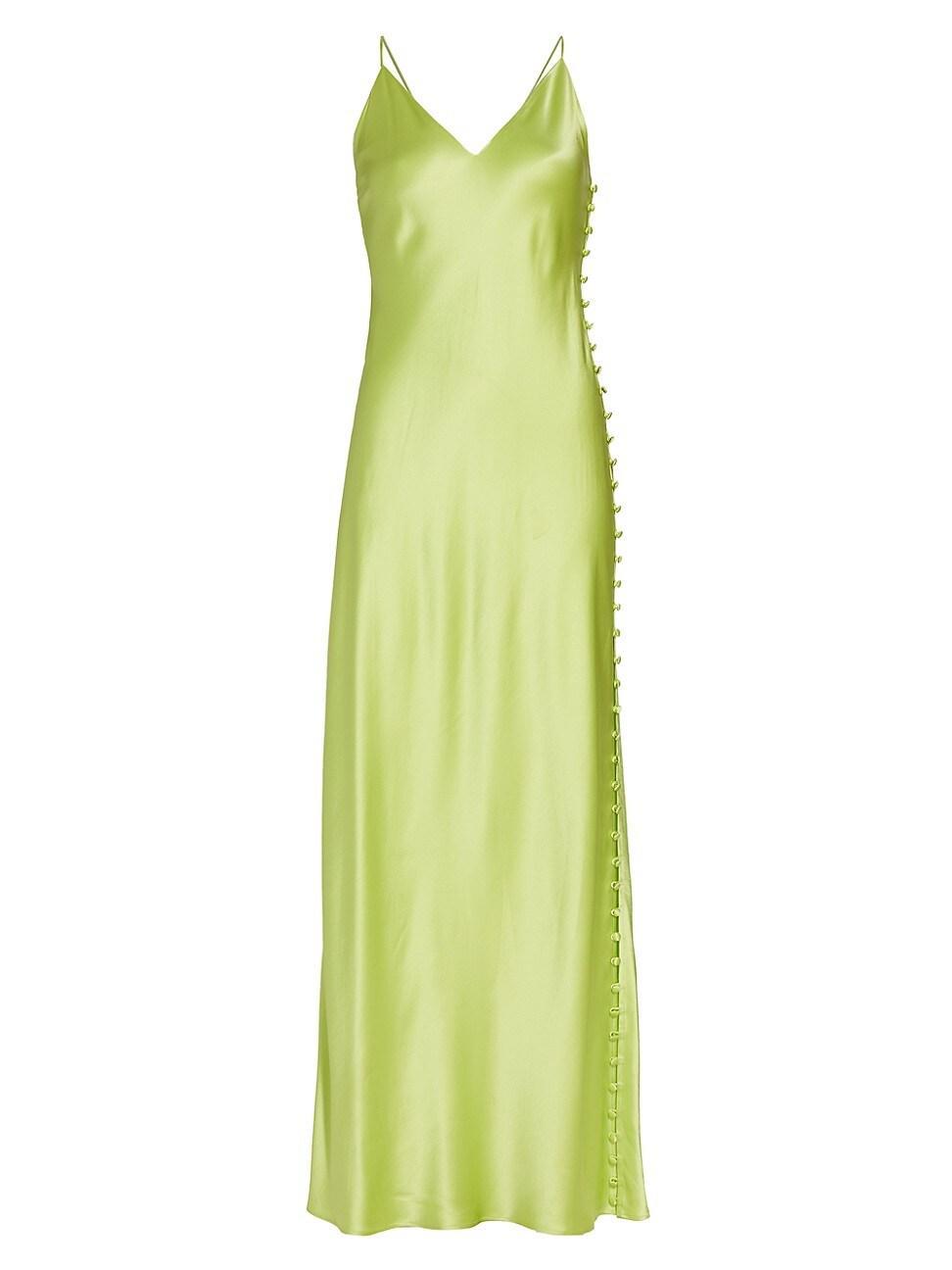 Womens Lillian Satin Slip Dress Product Image