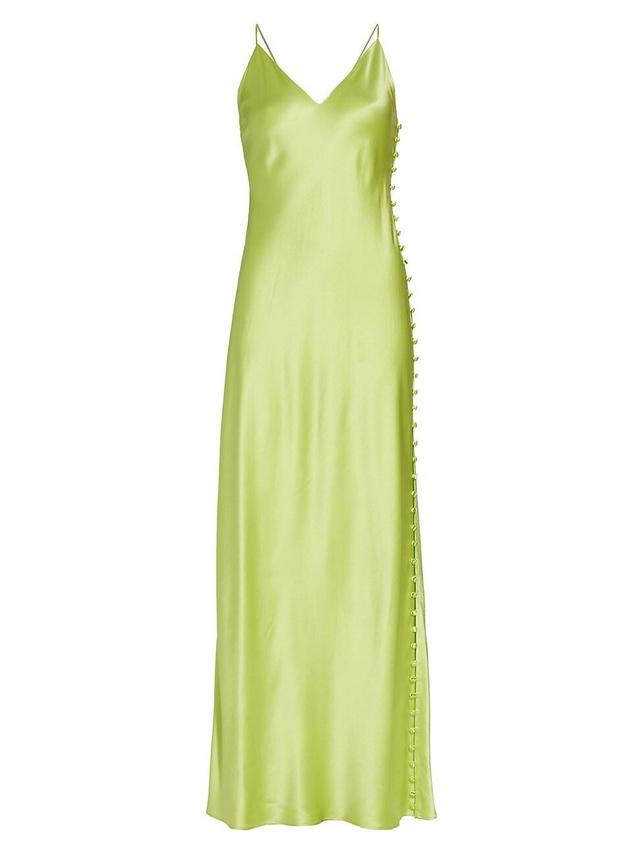 Womens Lillian Satin Slip Dress Product Image