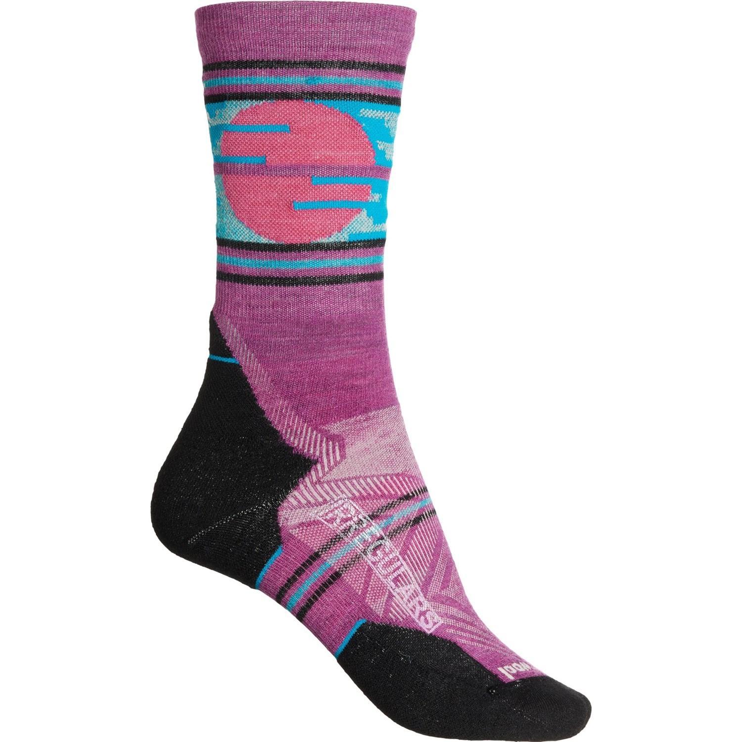 SmartWool Trail Run Targeted Cushion Sunset Socks - Merino Wool, Crew (For Women) Product Image