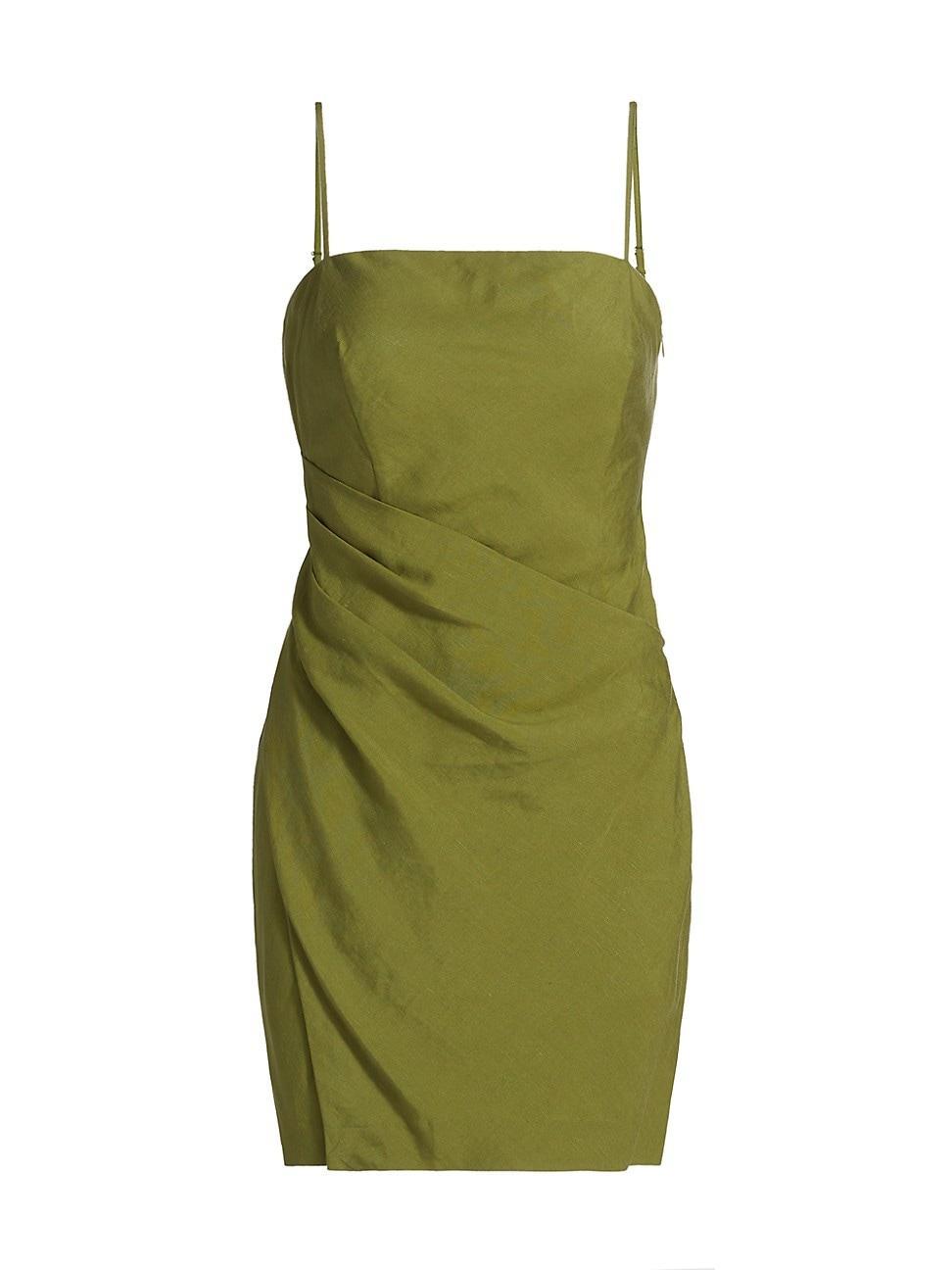 Womens Isadora Draped Minidress Product Image