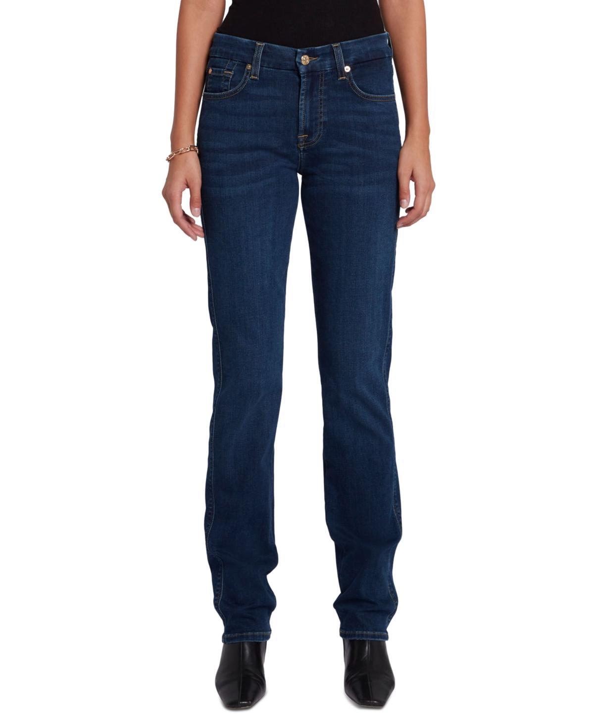 Womens Kimmie High-Rise Stretch Straight-Leg Jeans Product Image