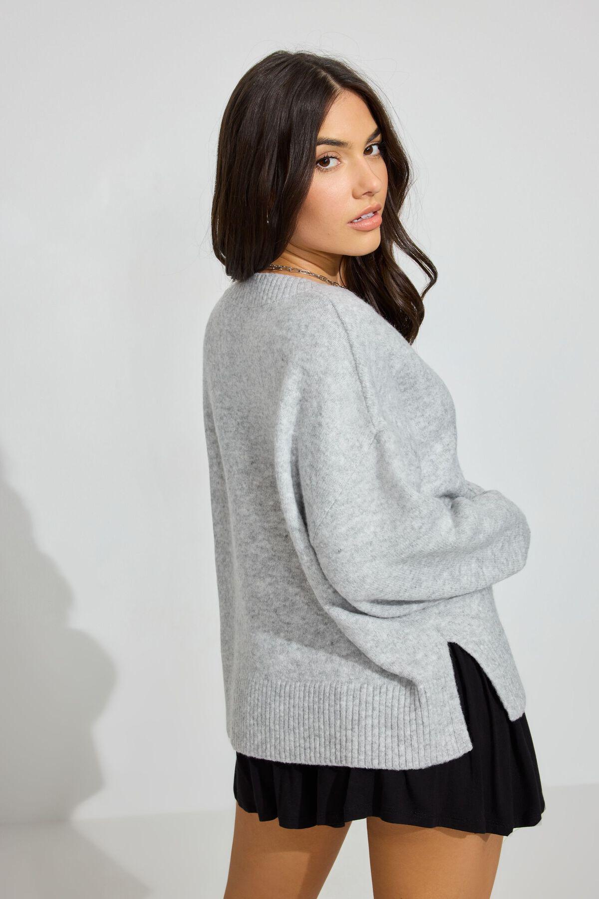 Cozy V Neck Sweater Product Image