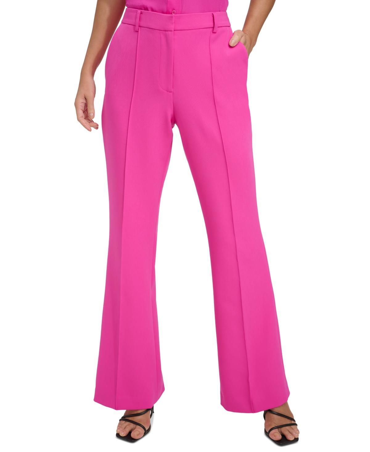 Dkny Womens Flare-Leg Pants Product Image