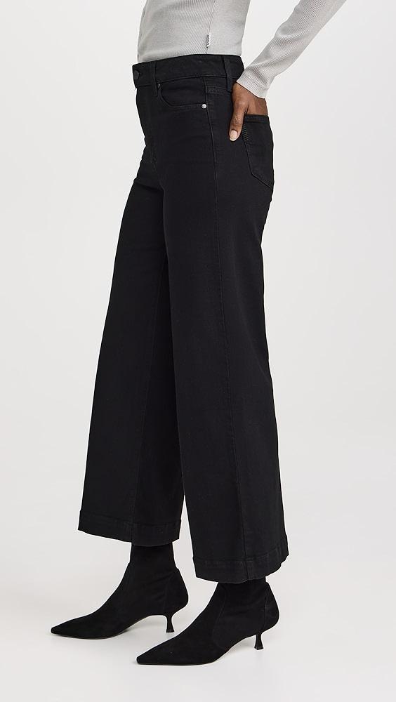 PAIGE Anessa Black Shadow Jeans | Shopbop Product Image