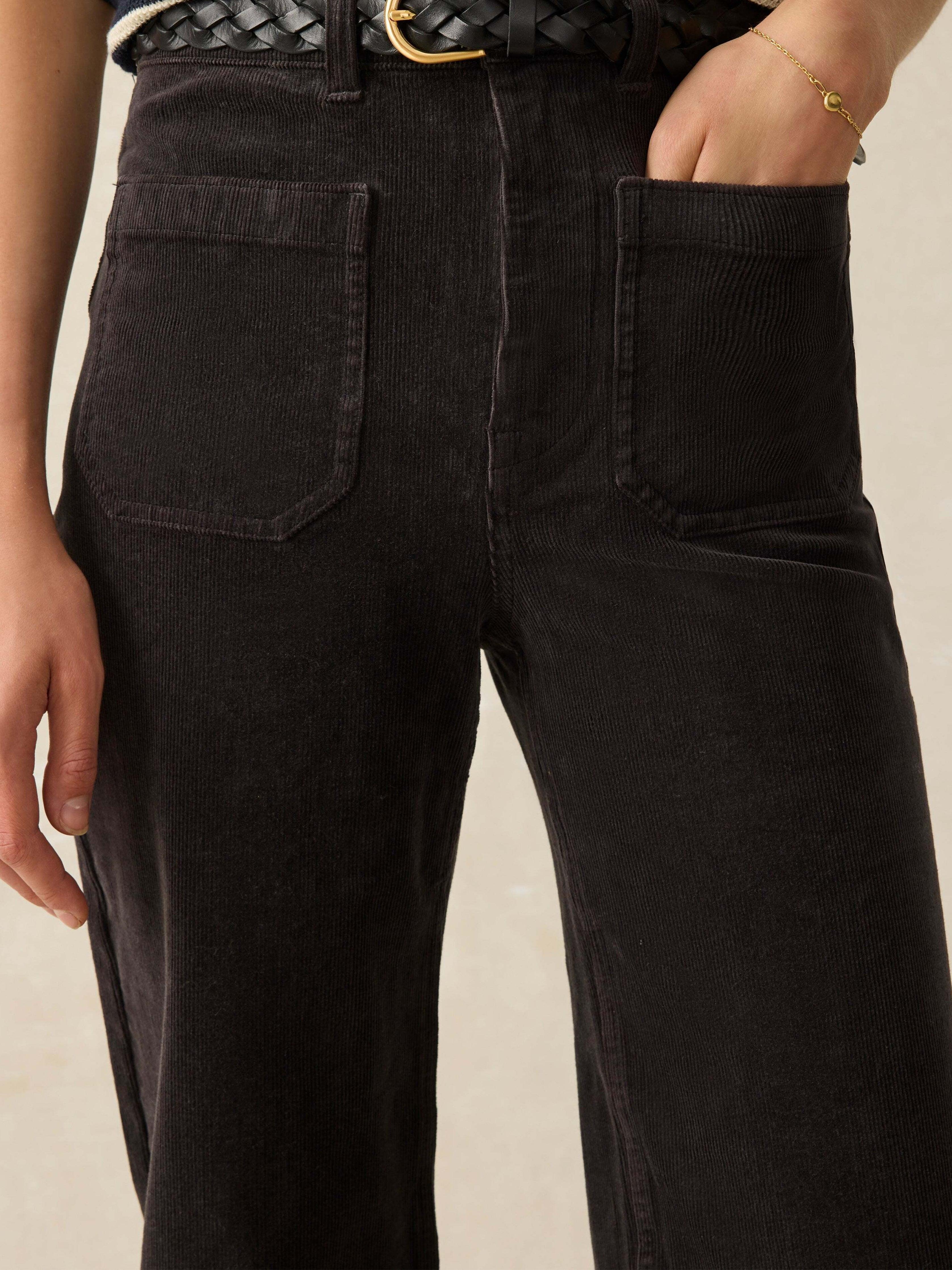 Softstretch Cord Patch Pocket Pant - Espresso Female Product Image