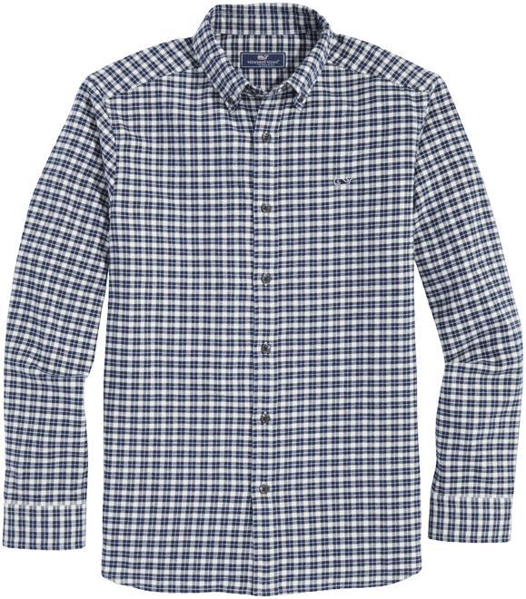 Vineyard Flannel Plaid Shirt Product Image