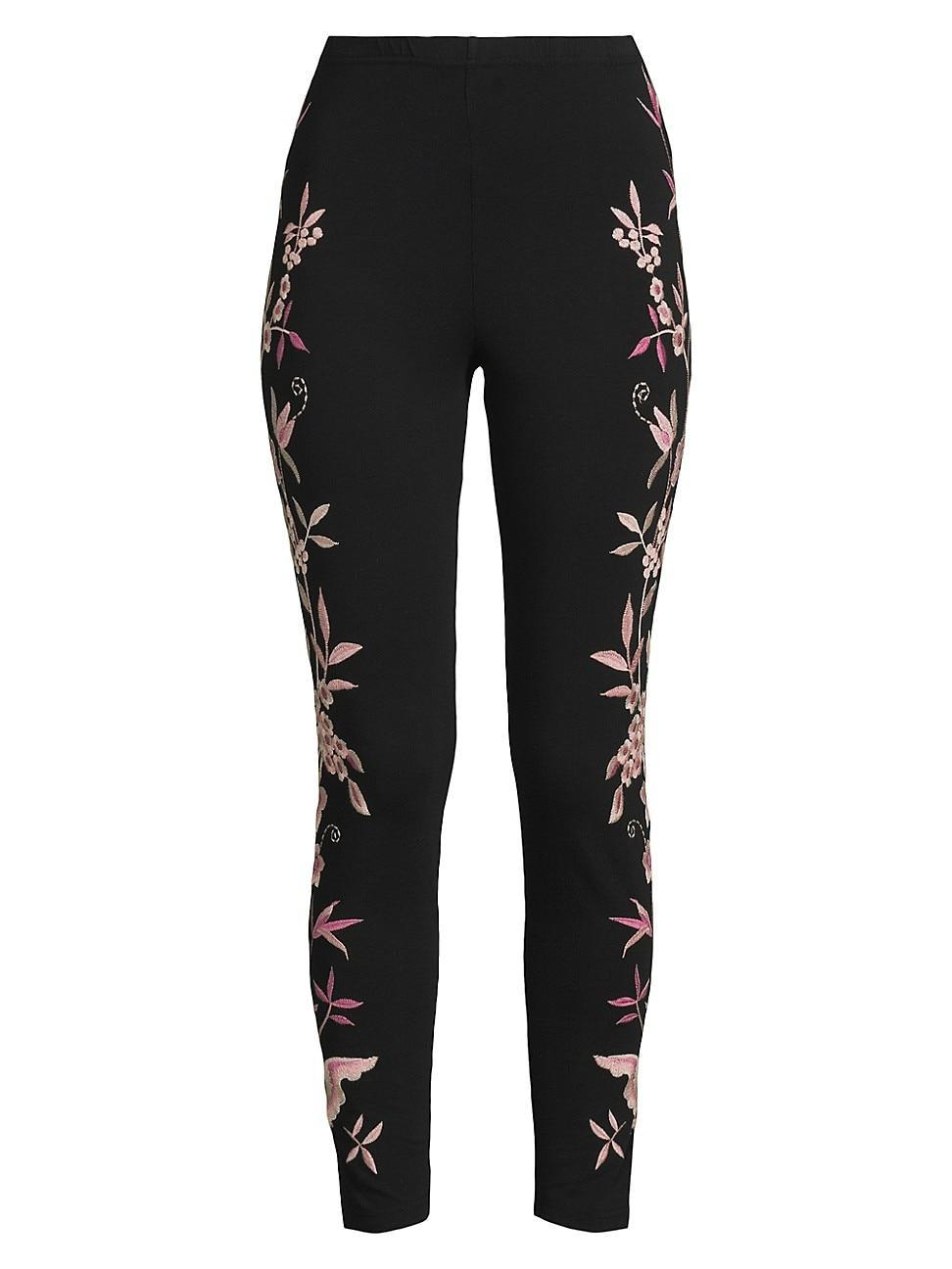 Womens Rosalyn Floral Leggings Product Image