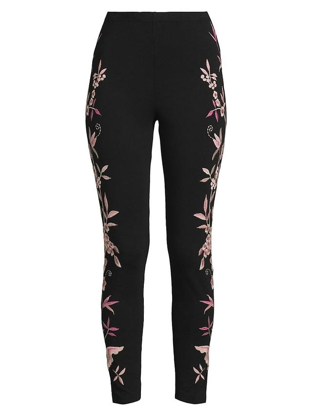 Womens Rosalyn Floral Leggings Product Image