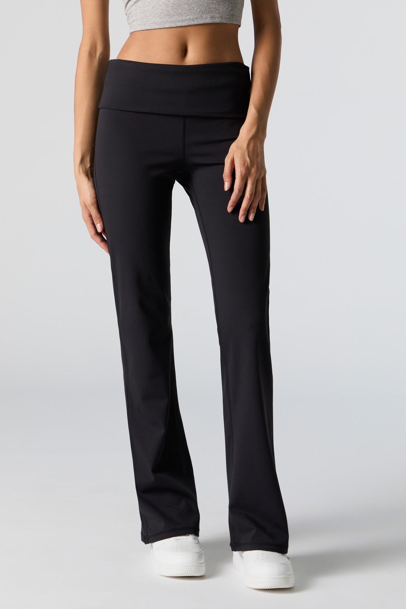 Active Foldover Waist Wide Leg Pant Female Product Image