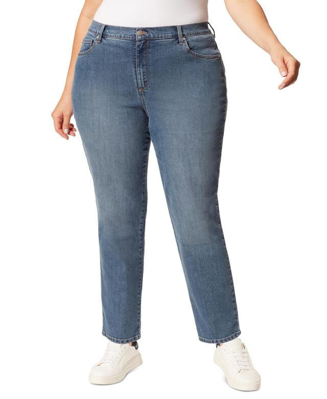 Plus Size Gloria Vanderbilt Amanda Classic Jeans - Short Product Image