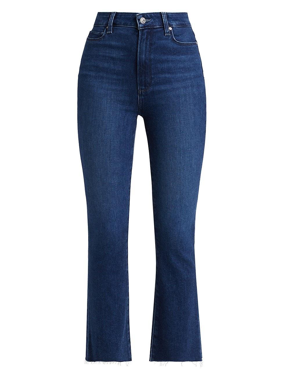 Paige Claudine Raw Hem in Sail Away (Sail Away) Women's Jeans Product Image