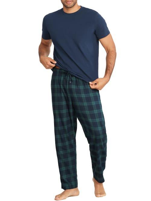 The Cozy Men's Brushed Cotton Pajama Set Product Image