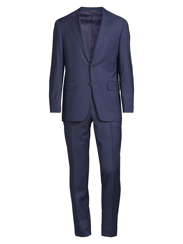 Mens Kei Houndstooth Stretch-Wool Single-Breasted Suit Product Image