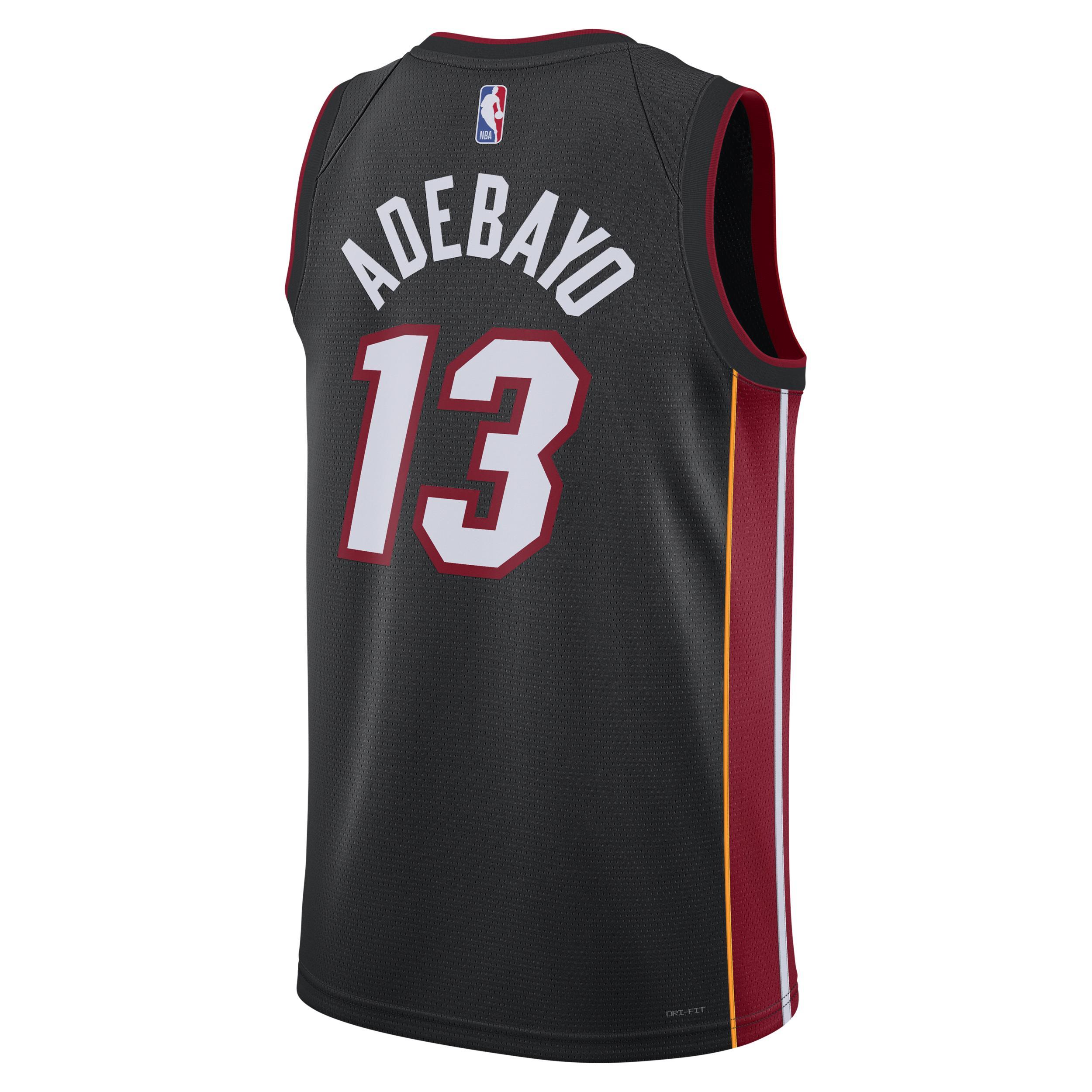 Miami Heat Icon Edition 2022/23 Nike Mens Dri-FIT NBA Swingman Jersey Product Image