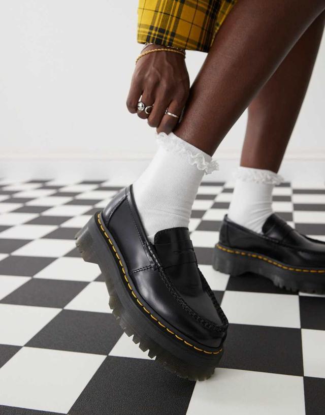 Dr. Martens Penton quad loafers in black Product Image