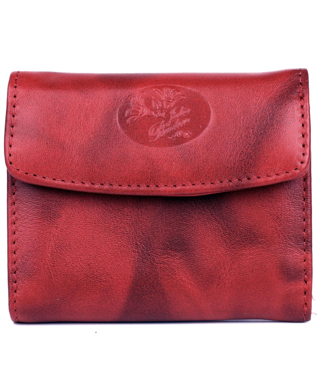 Julia Buxton Heiress Pik-Me-Up RFID-Blocking Leather Mini-Trifold Wallet Product Image