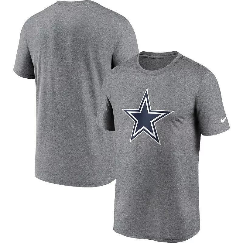 Nike Men's Dri-FIT Logo Legend (NFL Dallas Cowboys) T-Shirt in Grey, Size: XL | NKGK06G7RD-CX5 Product Image