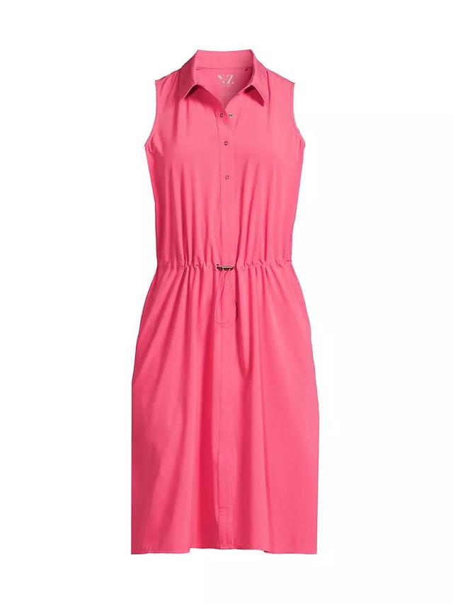 Tech Stretch Mini Shirtdress Product Image