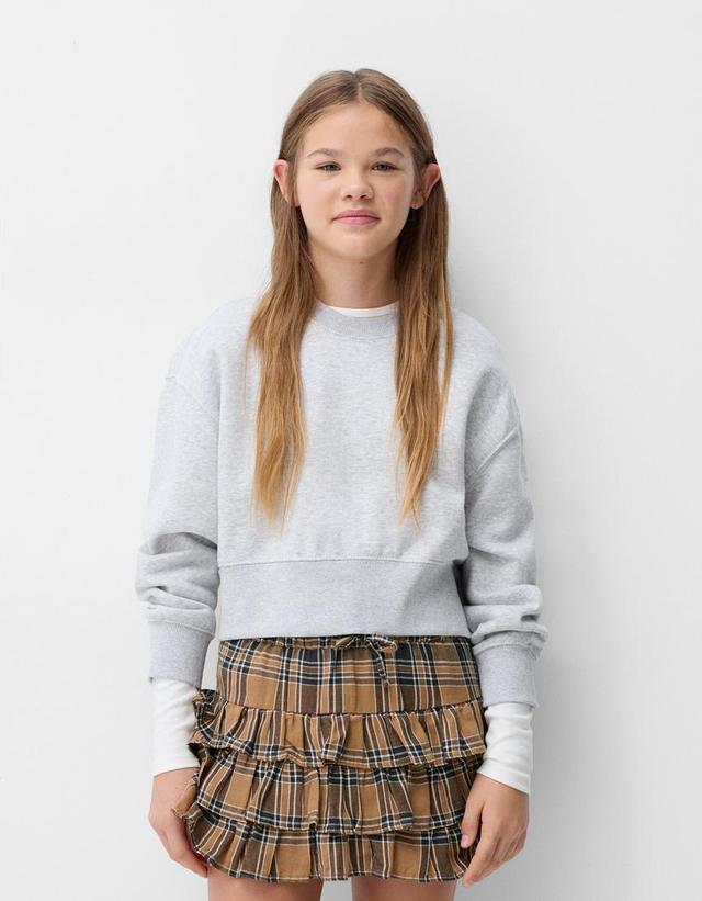 Checked mini skirt Product Image