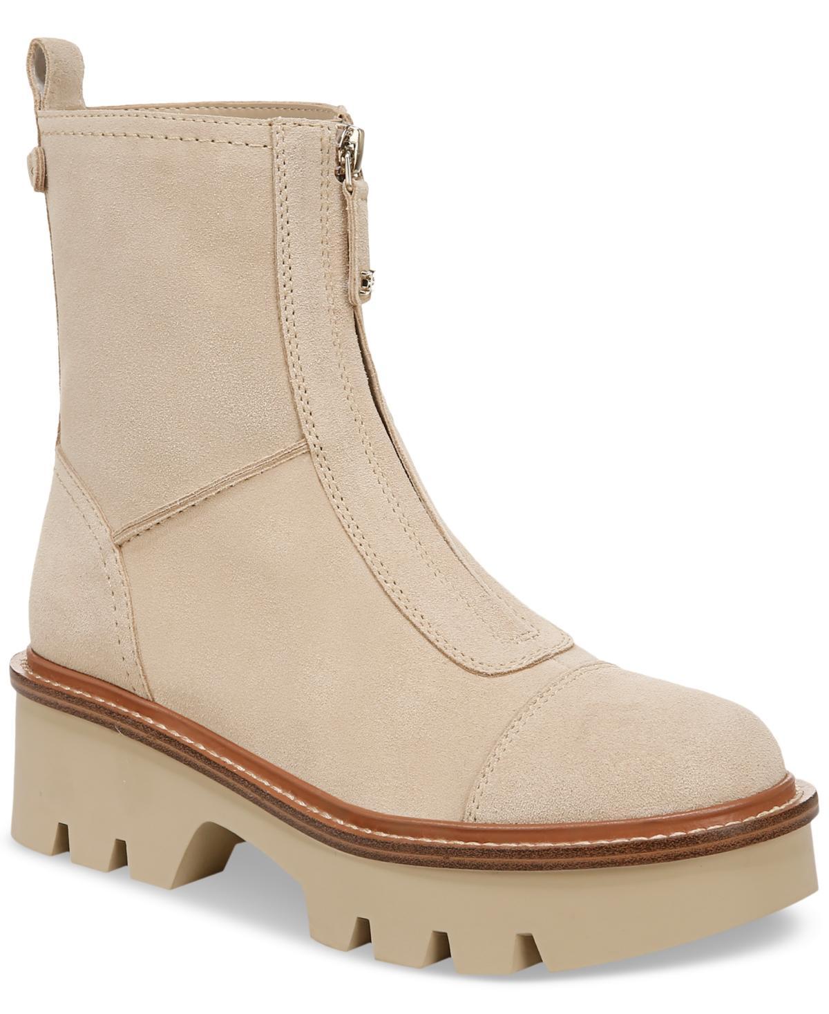 SAM EDELMAN Cooper Lug Sole Boot In Oat Product Image