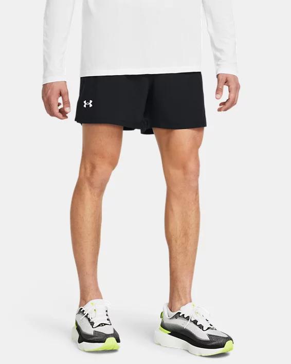 Mens UA Launch 5 Shorts Product Image