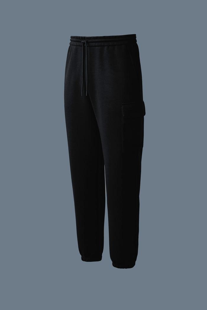 Mackage Marvin-R Double Face Jersey Cargo Sweatpants- Black product image