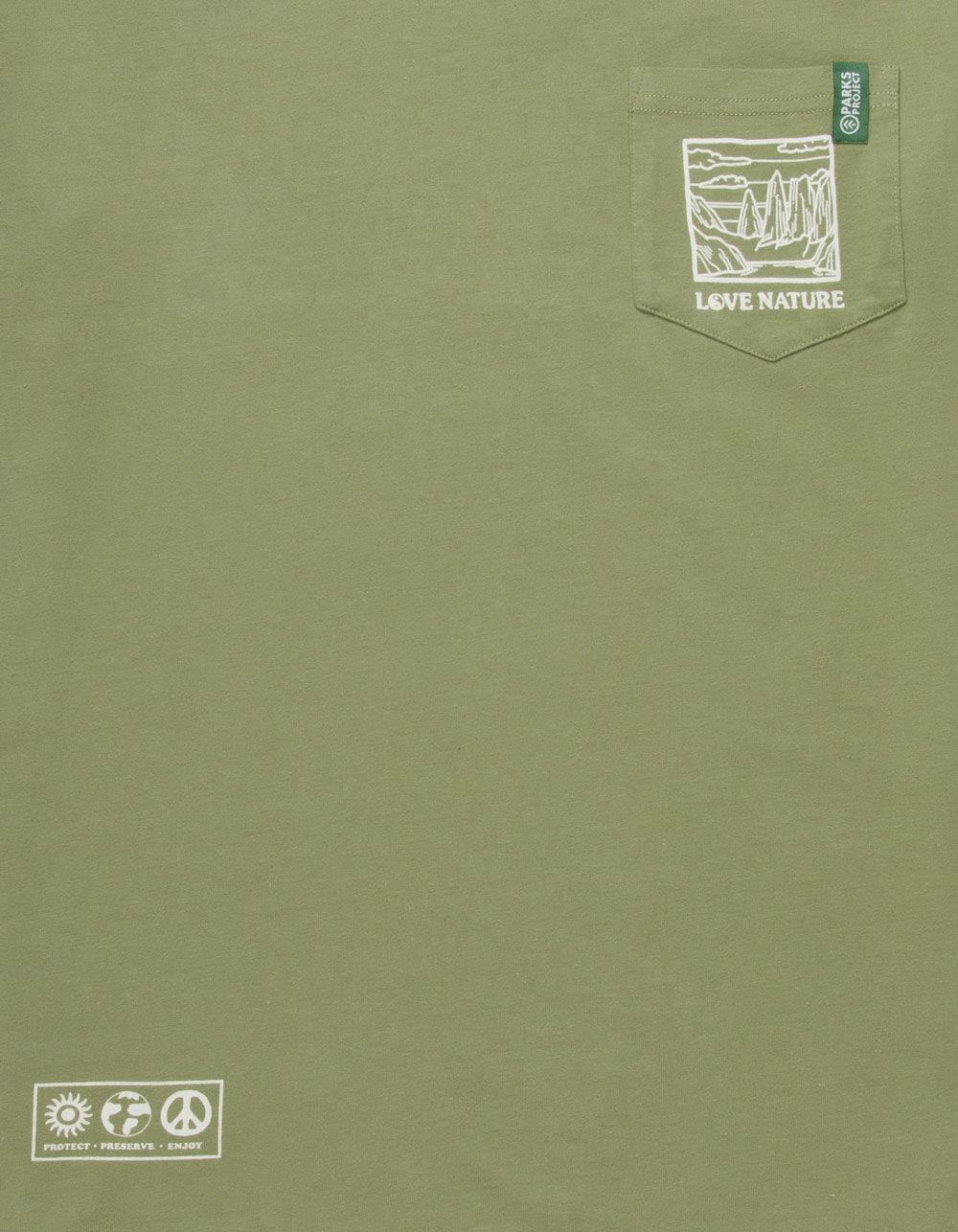 PARKS PROJECT Love Nature Mens Pocket Tee Product Image