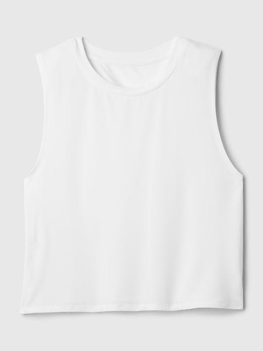 GapFit Breathe Cropped Muscle T-Shirt Product Image