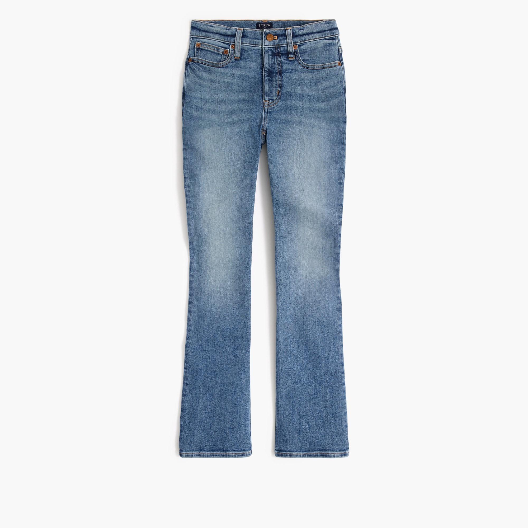 Flare crop jean in signature stretch Product Image