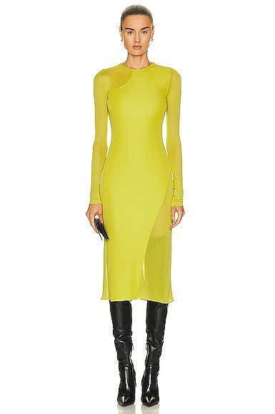 TOM FORD Tubino Dress in Yellow Product Image