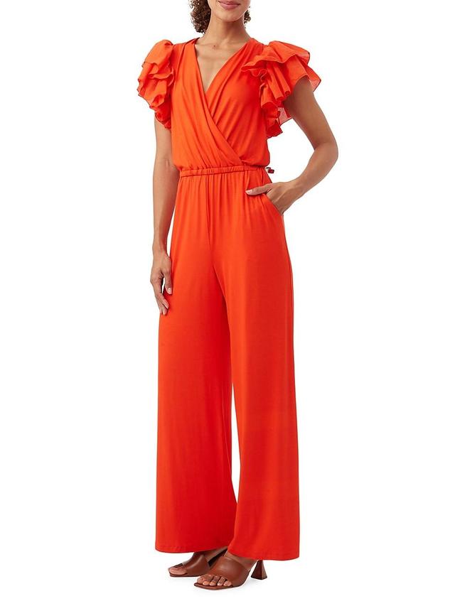 Womens Weston Surplice Jumpsuit Product Image