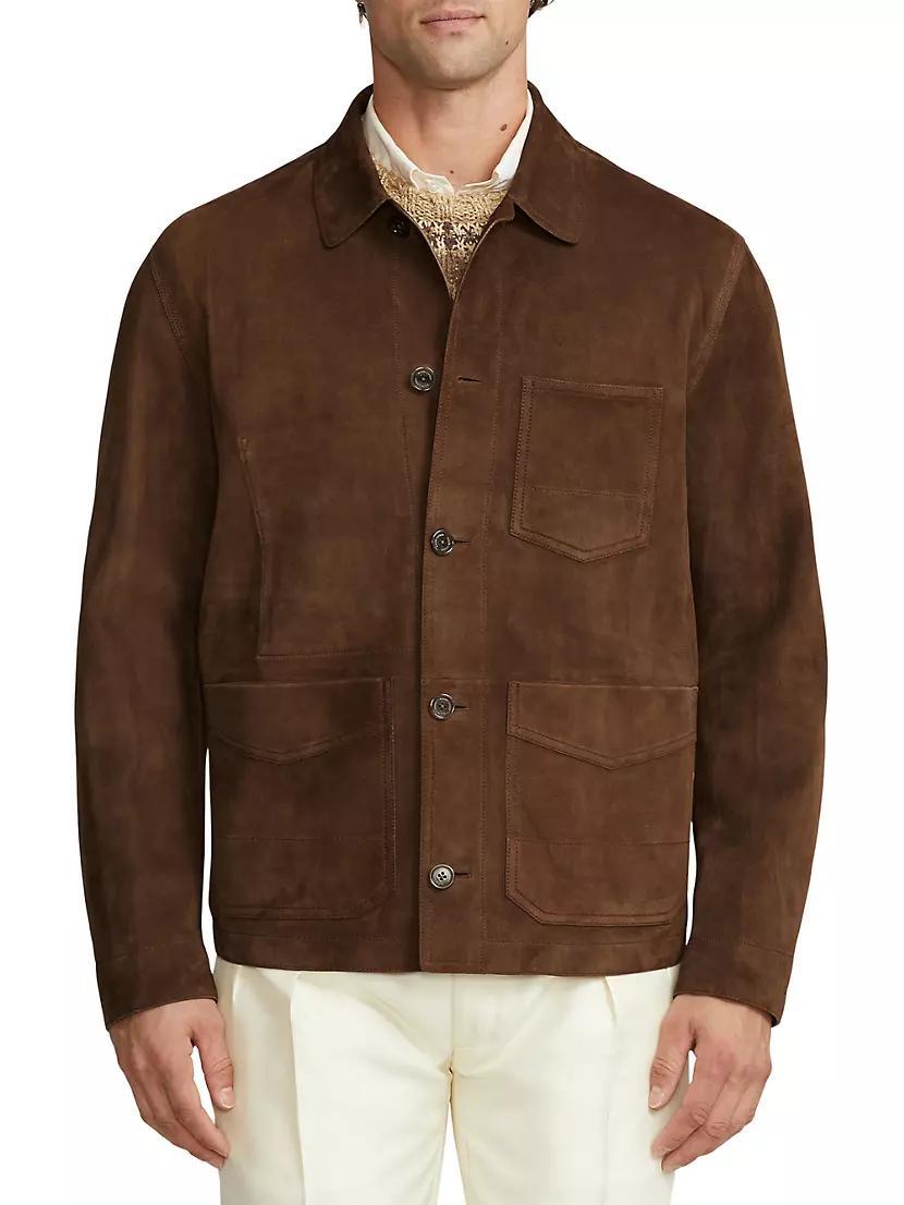 Burnham Suede Jacket Product Image