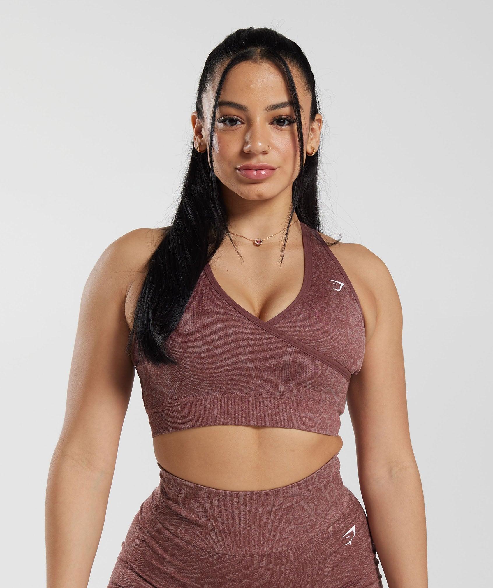 Adapt Animal Seamless Sports Bra Product Image