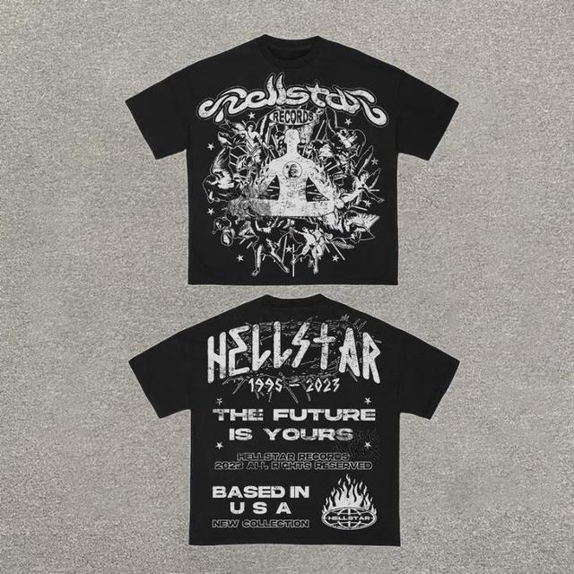 Vintage Hellstar Future Is Yours Graphic Cotton T-Shirt Product Image