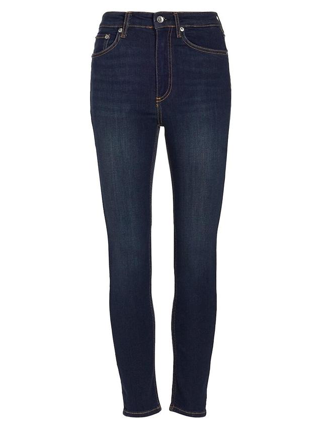 rag & bone Nina High Waist Ankle Skinny Jeans Product Image