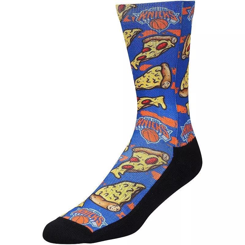 Mens Rock Em Socks New York Knicks New York Style Pizza Crew Socks Product Image