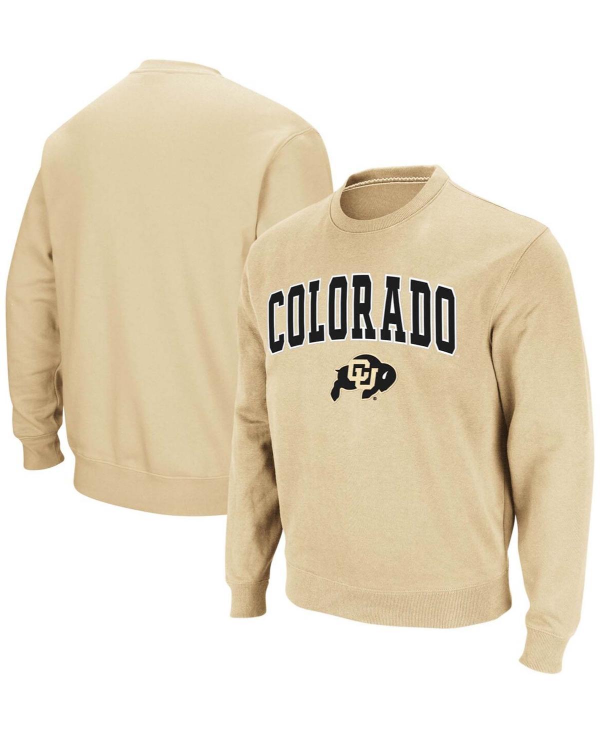 Colosseum Mens Colorado Buffaloes Arch & Logo Crew Neck Sweatshirt Product Image